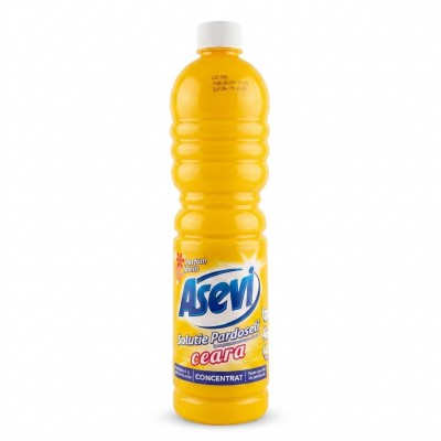 Solutie concentrata pentru pardoseli cu ceara parfum intens 1 litru Asevi